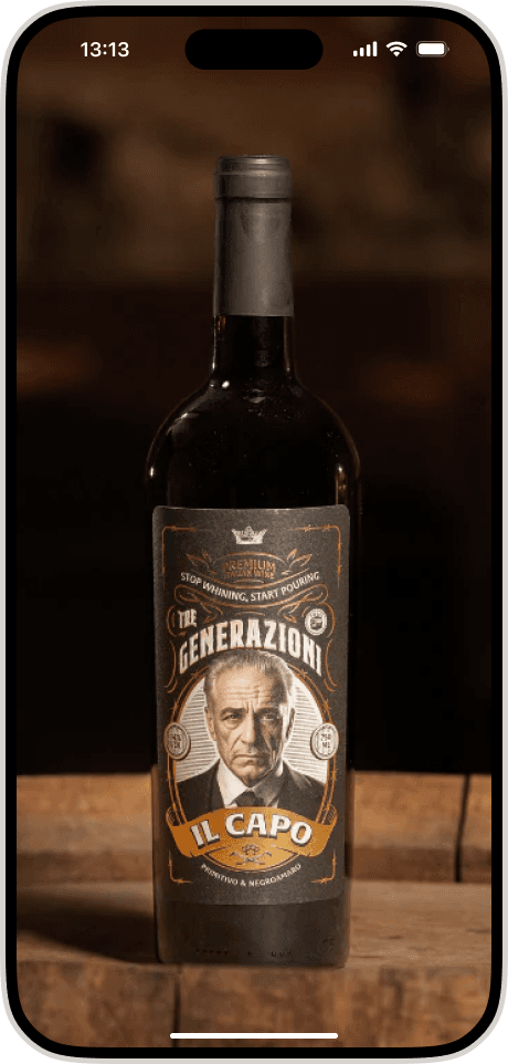 Persoonlijke AR-video op verpakking